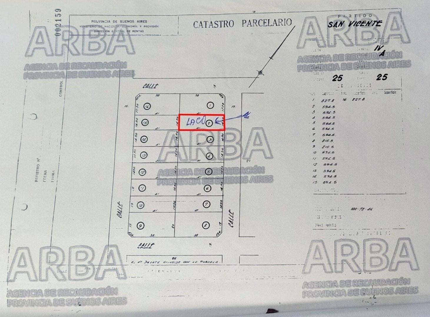 Foto de VENTA LOTE SAN VICENTE LA MERCED 595M2, imagen 4