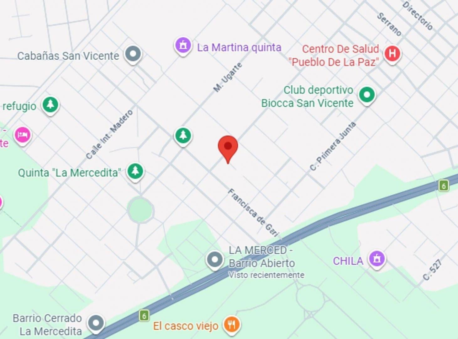 Foto de VENTA LOTE SAN VICENTE LA MERCED 595M2, imagen 2