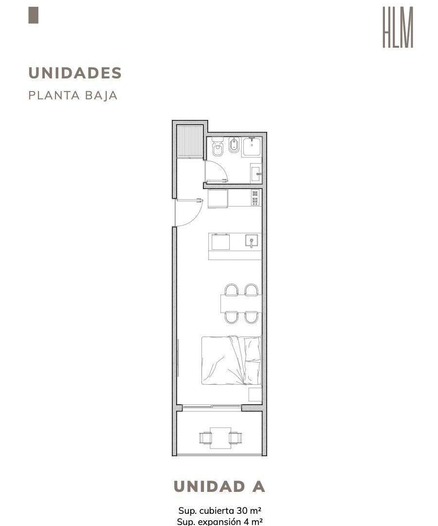 Foto de Venta Monoamb en construc en PB c/patio privado - Saavedra, imagen 3