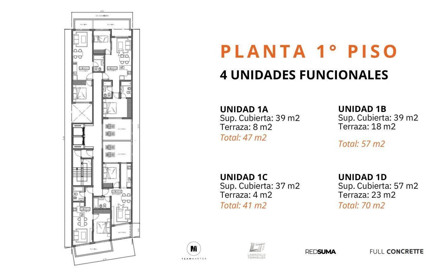 Foto de VENTA DEPARTAMENTO 2 AMBIENTES 6TO PISO EN CONSTRUCCIÓN C/ BALCÓN Y, imagen 5