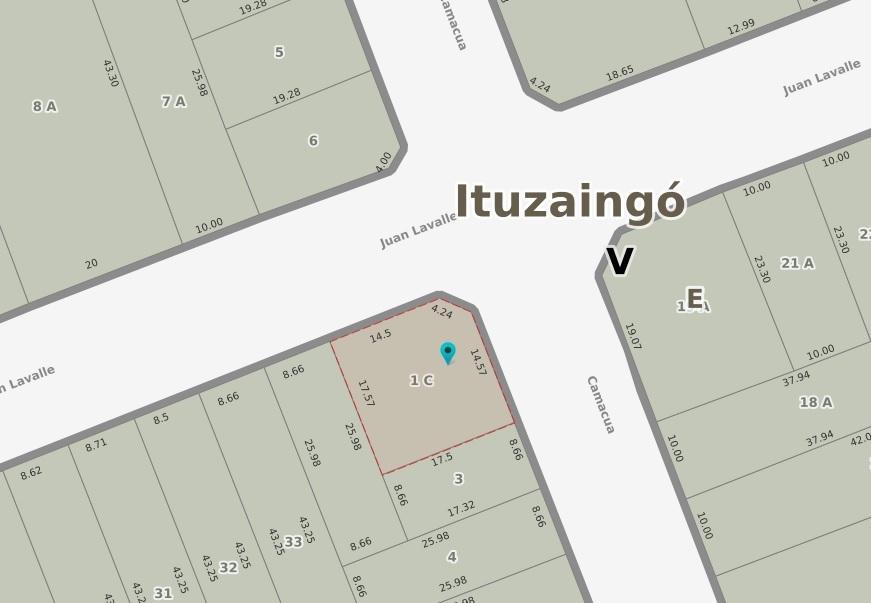 Excelente esquina en el centro de Ituzaingó norte. Ideal Inversor!