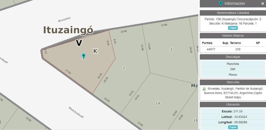 LOTE EN VENTA EN ITUZAINGÓ NORTE