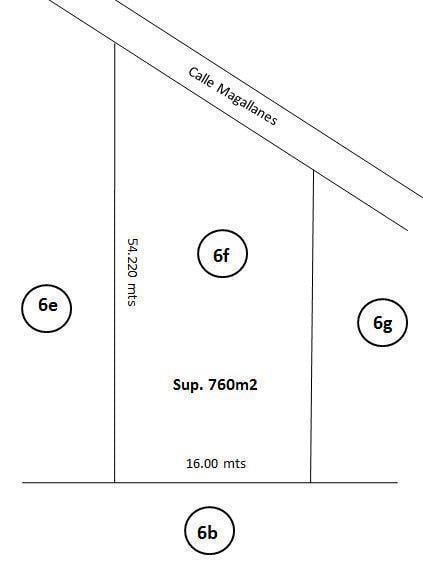 Lote de 760m2 en B° Santa Rosa, Cañuelas. 6f (6C)