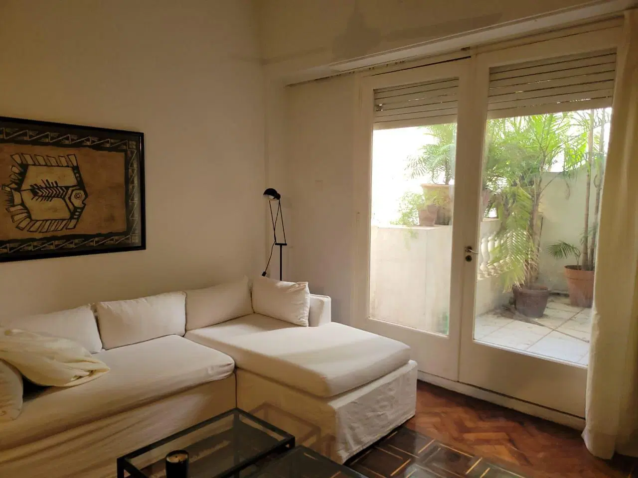 Departamento en Recoleta con Patio 1