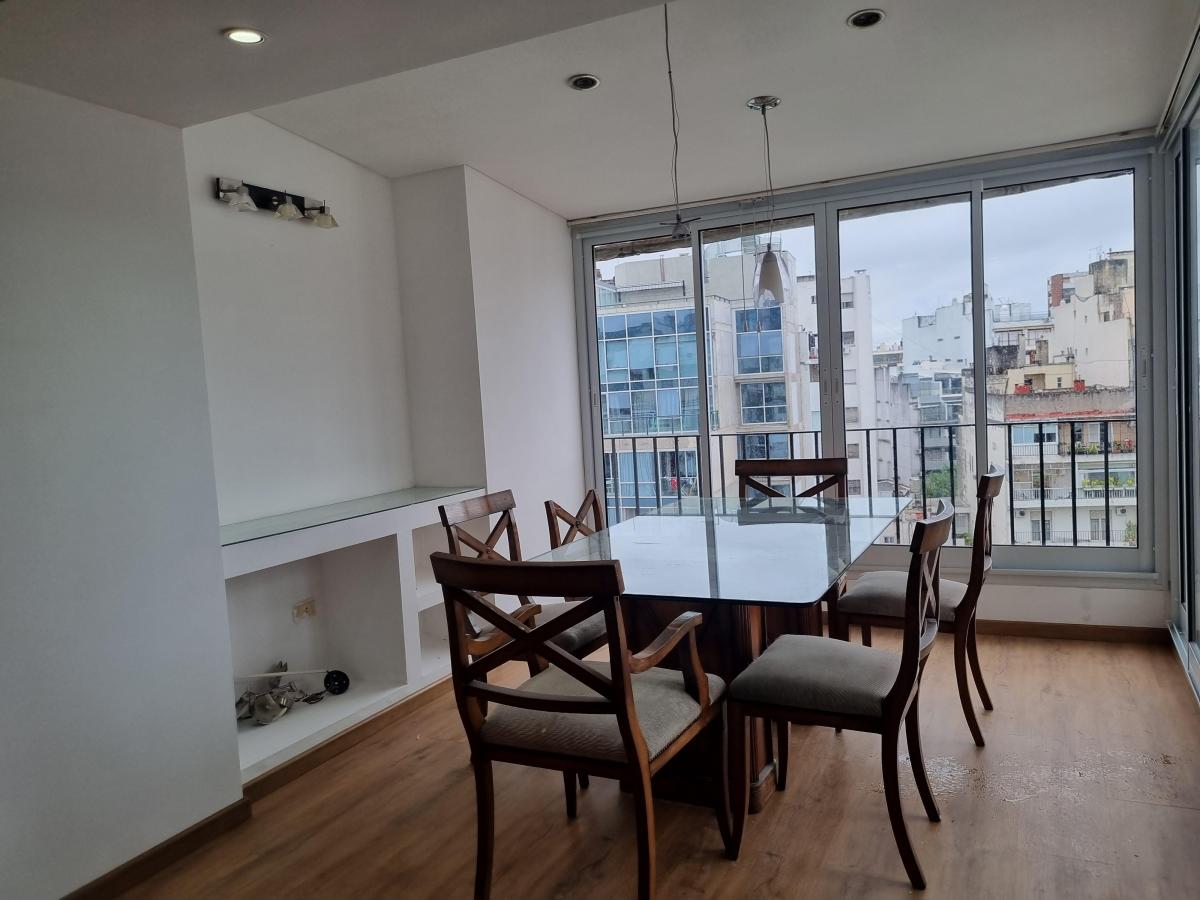 Piso Noveno con Balcon Terraza. Guemes y Aguero 3