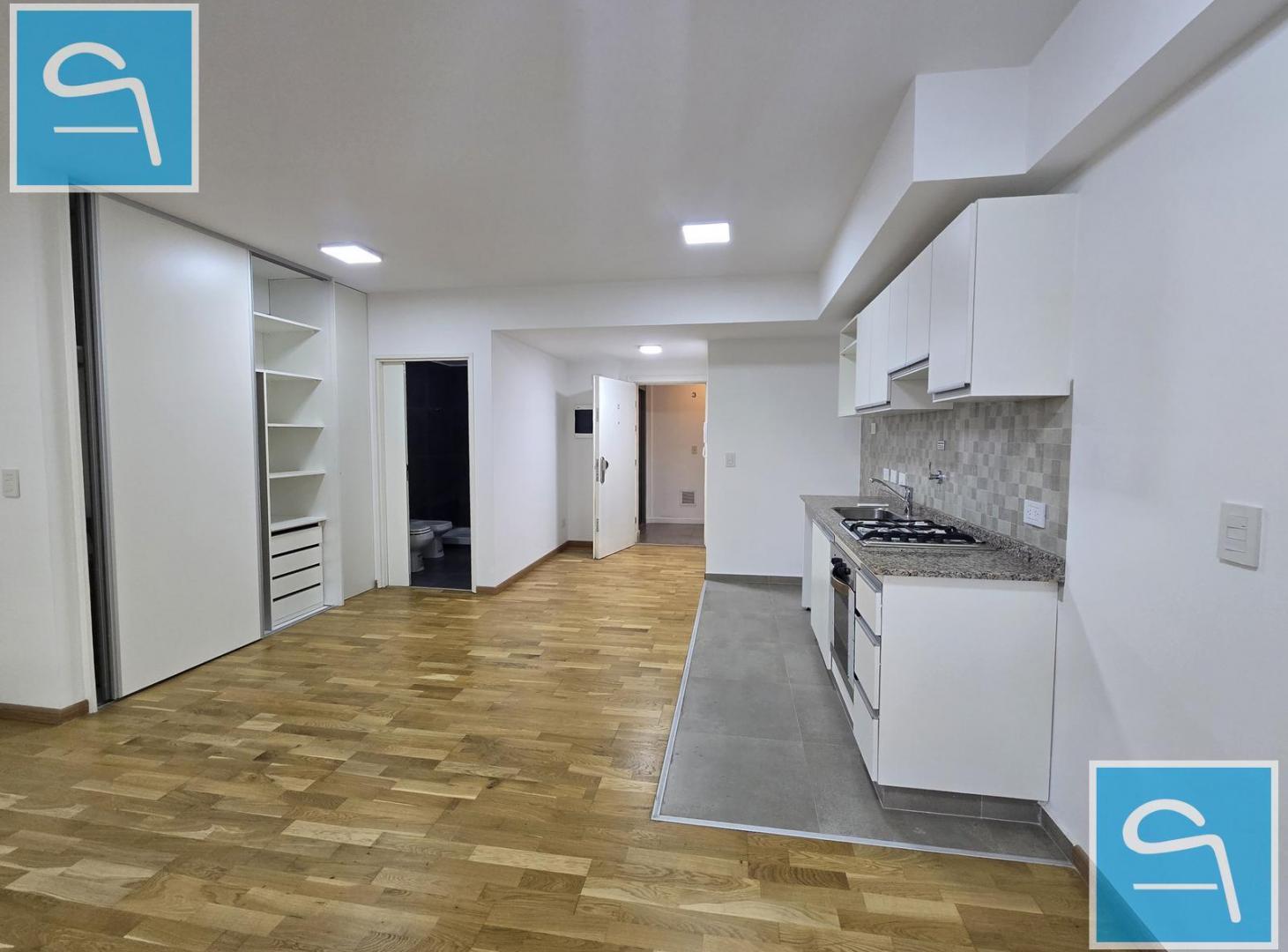 Foto de VENTA- MONOAMBIENTE- BALCON CORRIDO- FRENTE- APTO CREDITO, imagen 5