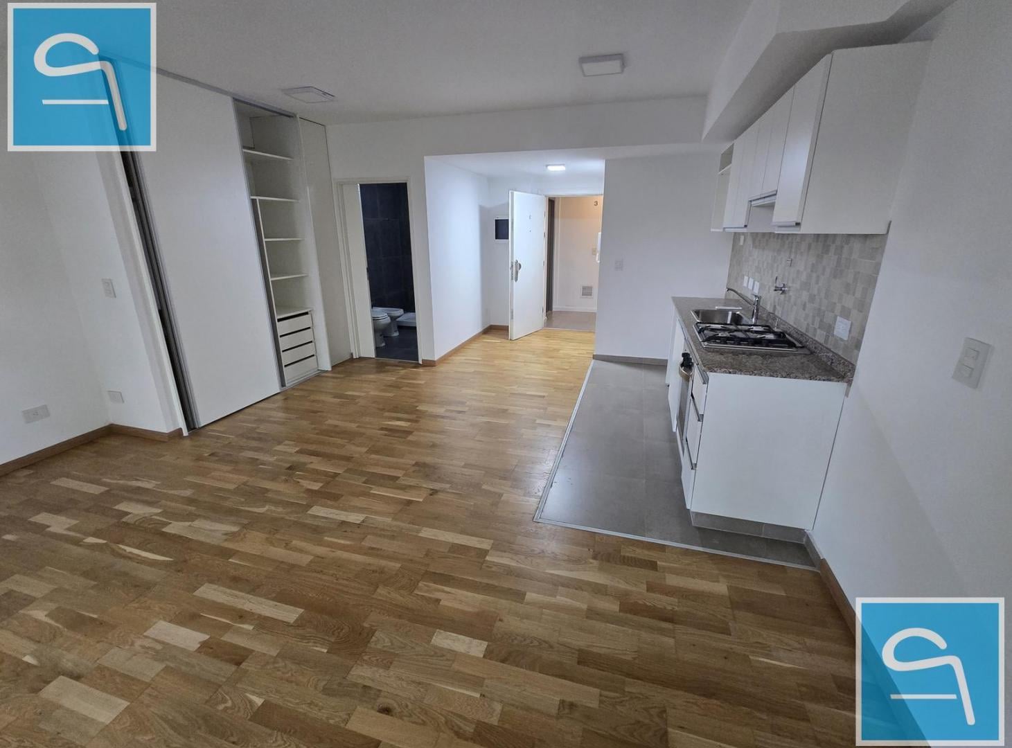 Foto de VENTA- MONOAMBIENTE- BALCON CORRIDO- FRENTE- APTO CREDITO, imagen 4