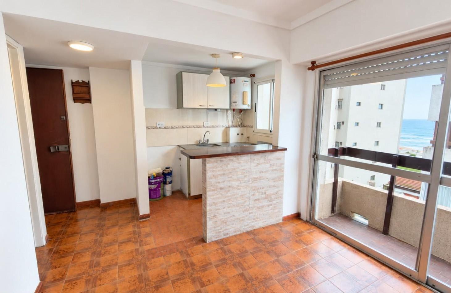 Foto de DEPARTAMENTO DE 2 AMBIENTES CON DOS BALCONES Y VISTA PARCIAL AL MAR, imagen 4