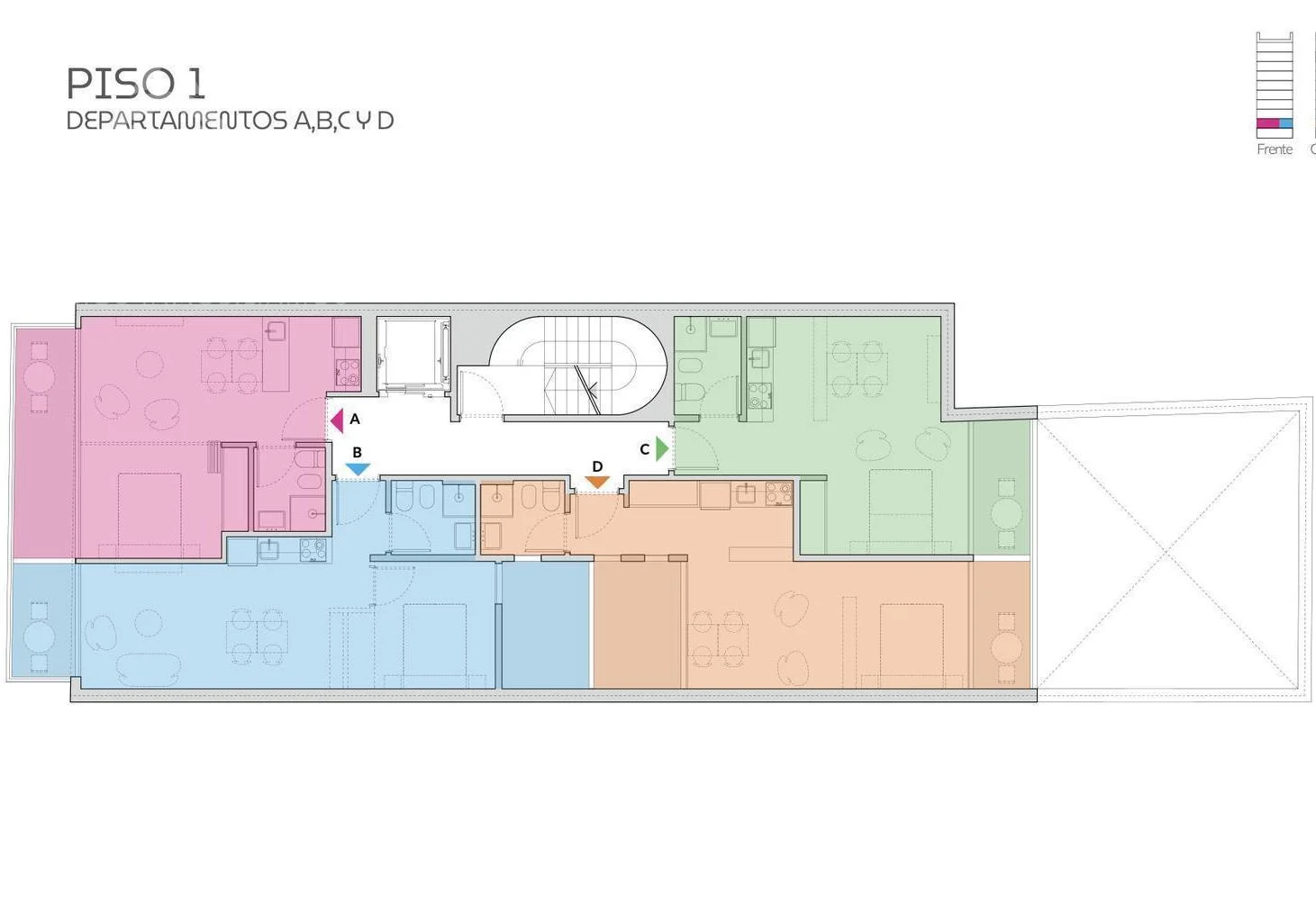 MONOAMBIENTE MODERNO EN BELGRANO - ACEPTA FINANCIACIÓN: ADELANTO CUOTAS