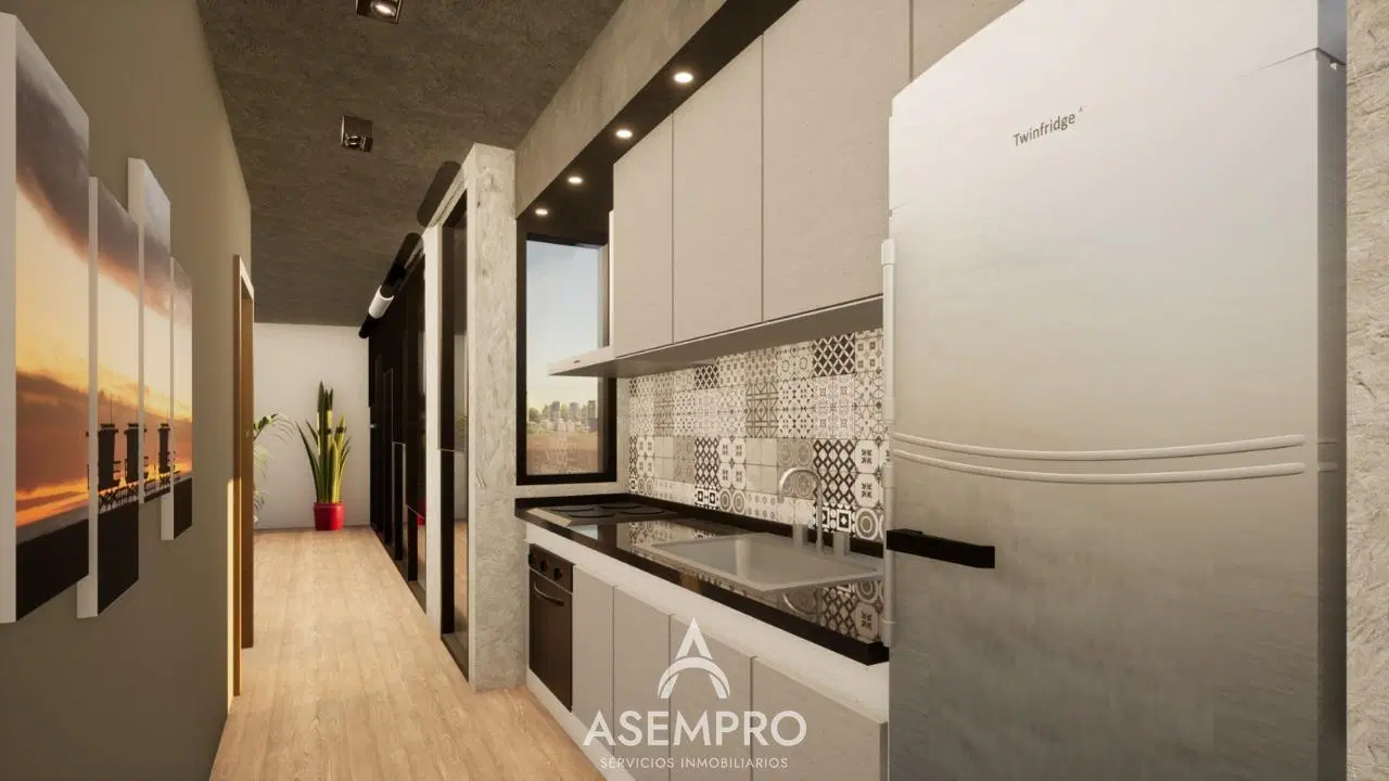 Departamento 2 ambientes con balcón terraza en Palermo Soho 2