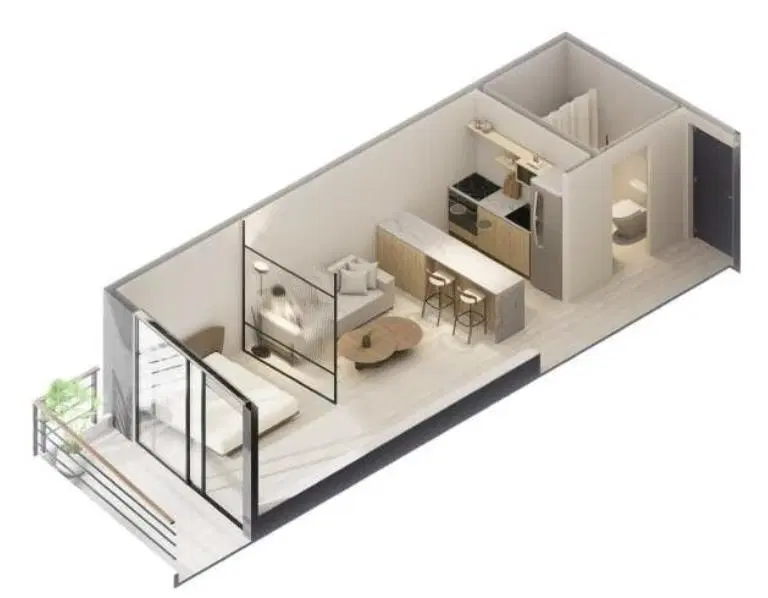 VENTA DEPARTAMENTO CON ENTREGA A 1 AÑO - 2500M2 - PALERMO SOHO 2