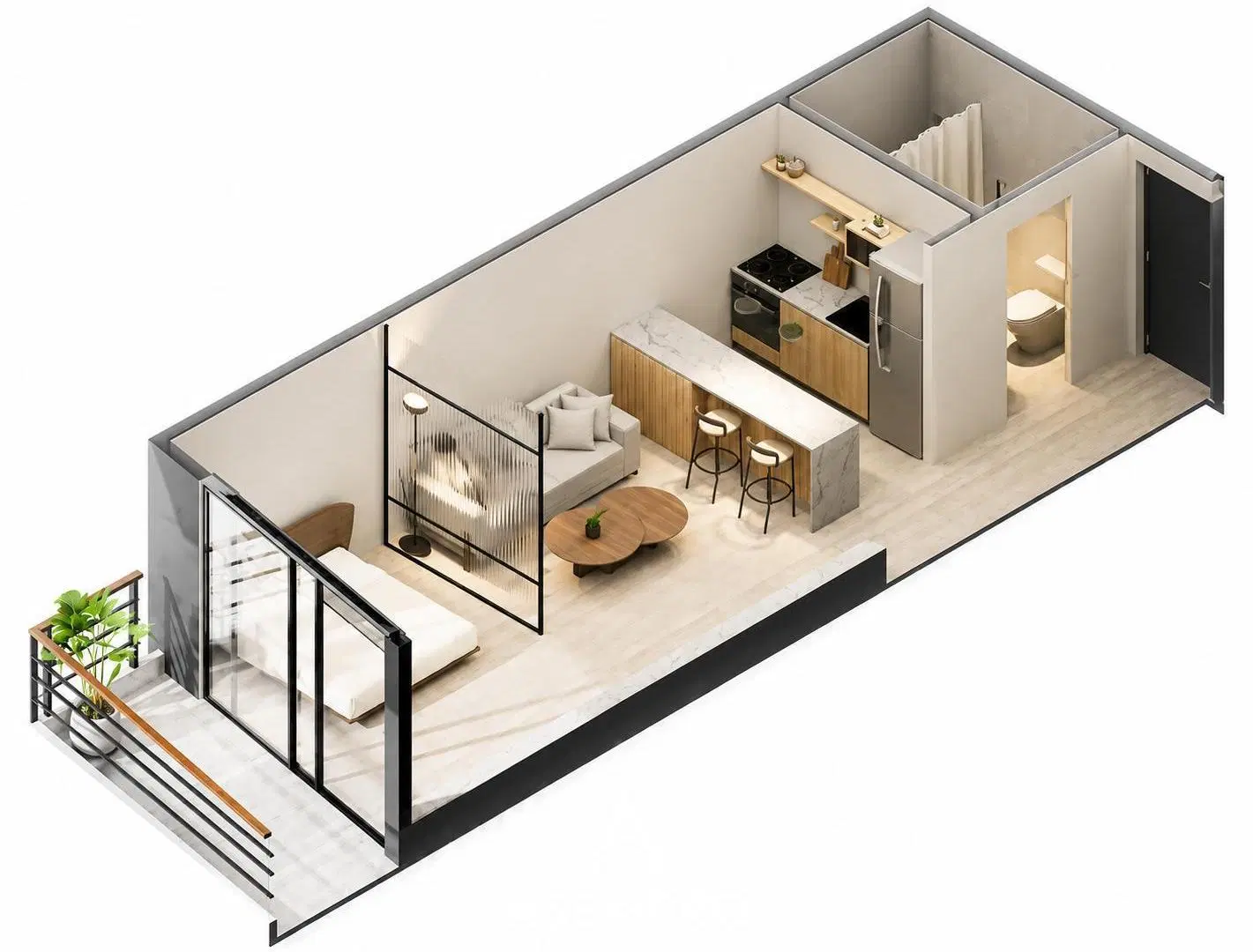 VENTA DEPARTAMENTO EN PALERMO SOHO - THAMES Y HONDURAS - 2.500USD X M2 3
