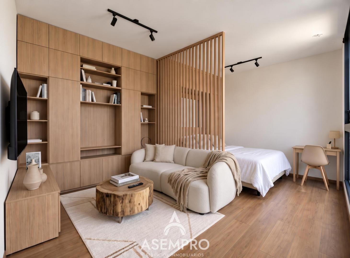 Foto de MONOAMBIENTE DE 52 M2 CON PATIO BAULERA • PALERMO SOHO, imagen 2