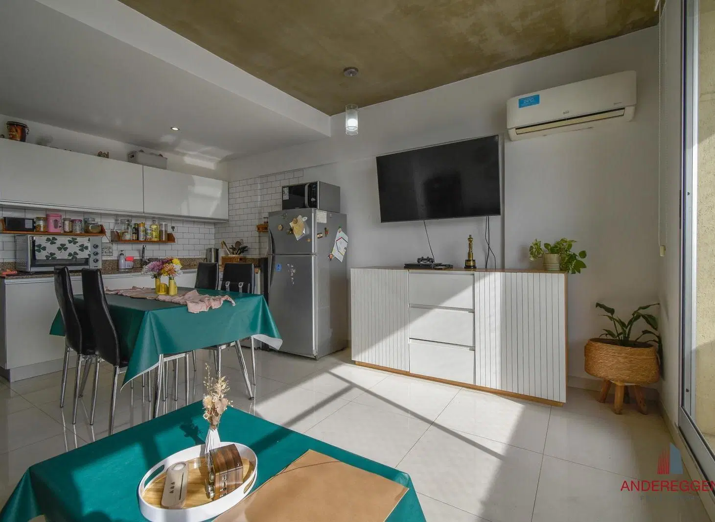 Departamento de 2 ambientes en Saavedra. Parrilla individual. 5