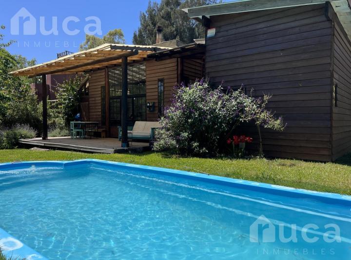 ALQ.UILER Oct25 a Mar26 | Casa para 4/5 Personas c/Jardín y Pileta en B. Residencial Las Chacras, Es 1