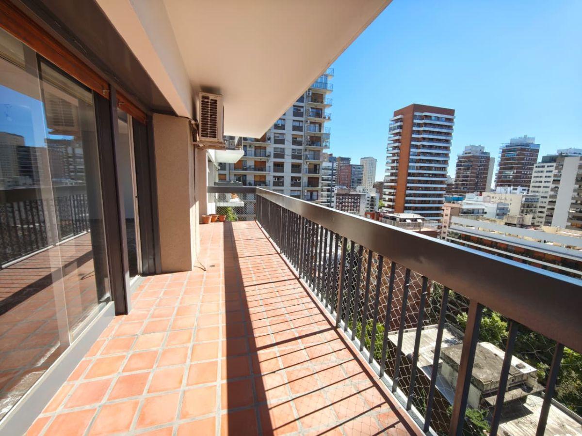 ALQUILER 5 AMB PISO ALTO BALCONES TODO LUZ 2 COCHERAS Y BAULERA. TORRE GYM. SEGURIDAD 24HS