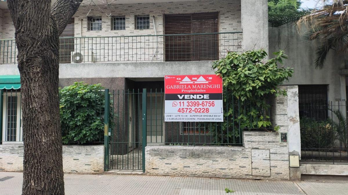 LOTE EN VENTA VILLA URQUIZA 466M2 IDEAL DESARROLLO PREMIUM
