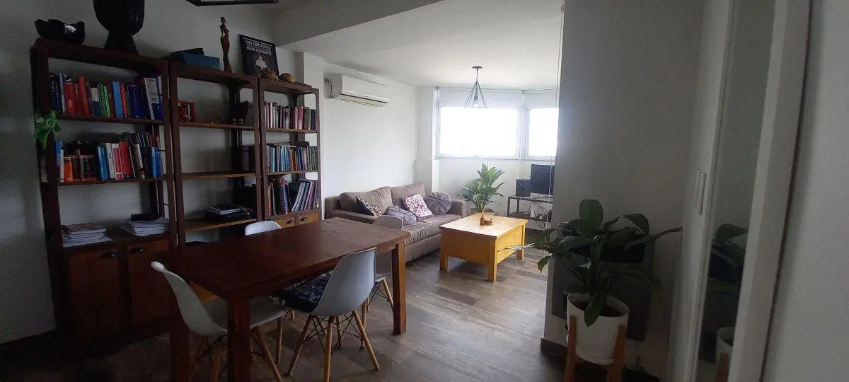 Abasto venta de 2 ambientes al frente con balcon terraza , super luminoso 8