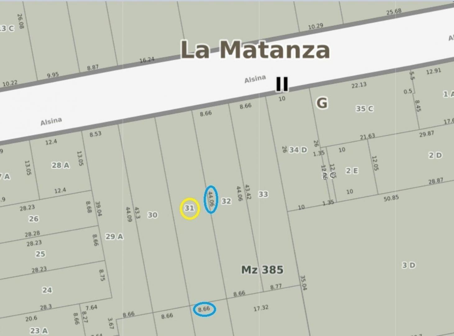 Foto de VENTA DE LOTE/ TERRENO EN RAMOS MEJIA CENTRO, imagen 3