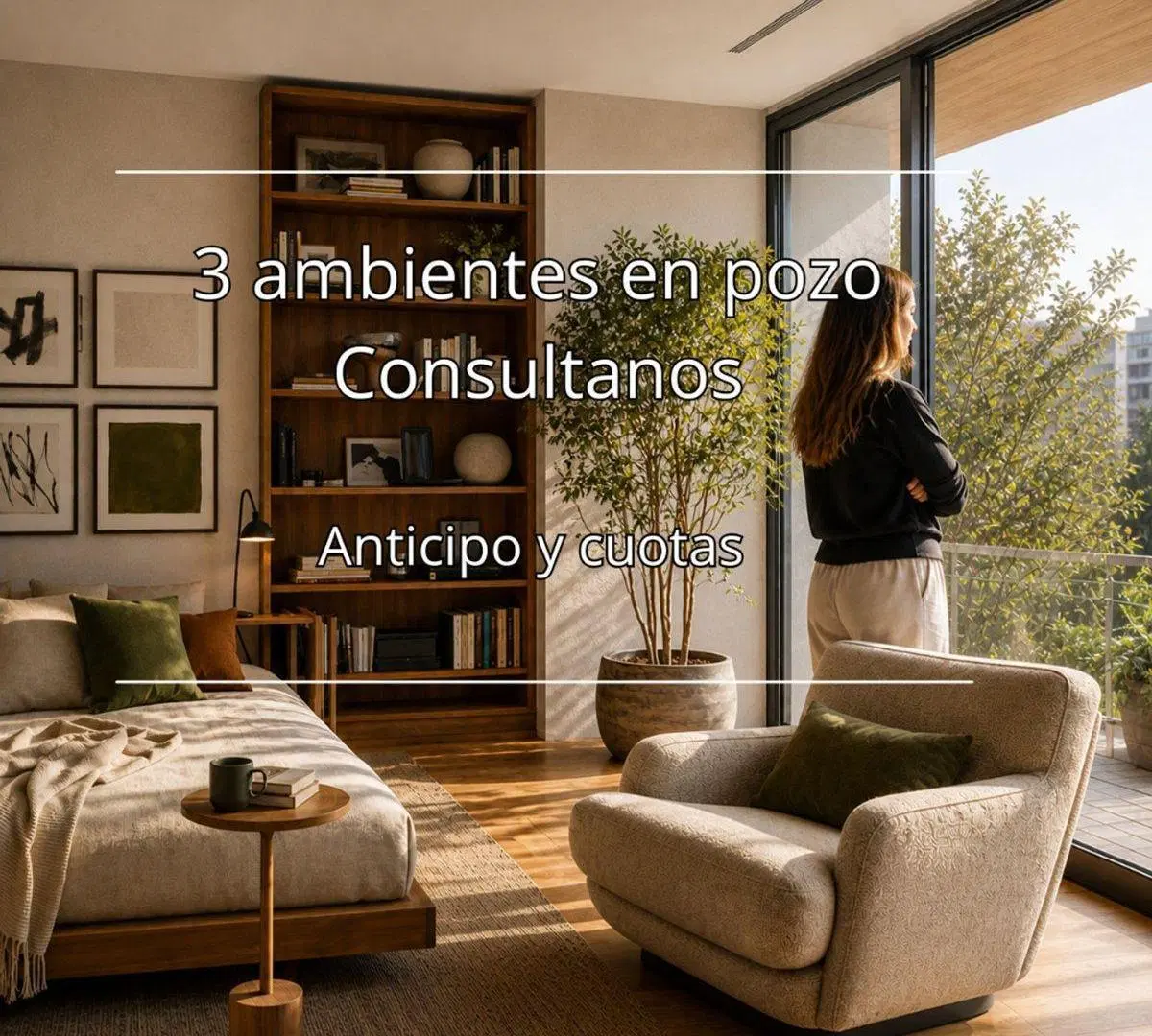 DEPARTAMENTO VENTA TRES AMBIENTES EN POZO EN NUÑEZ 3