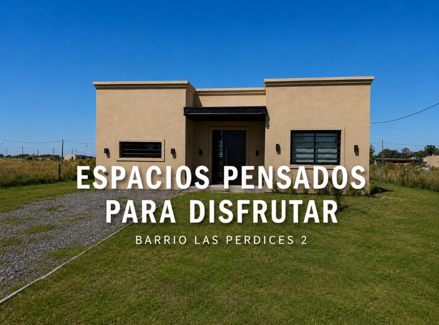 CASA 3 AMBIENTES BARRIO PRIVADO LAS PERDICES 2