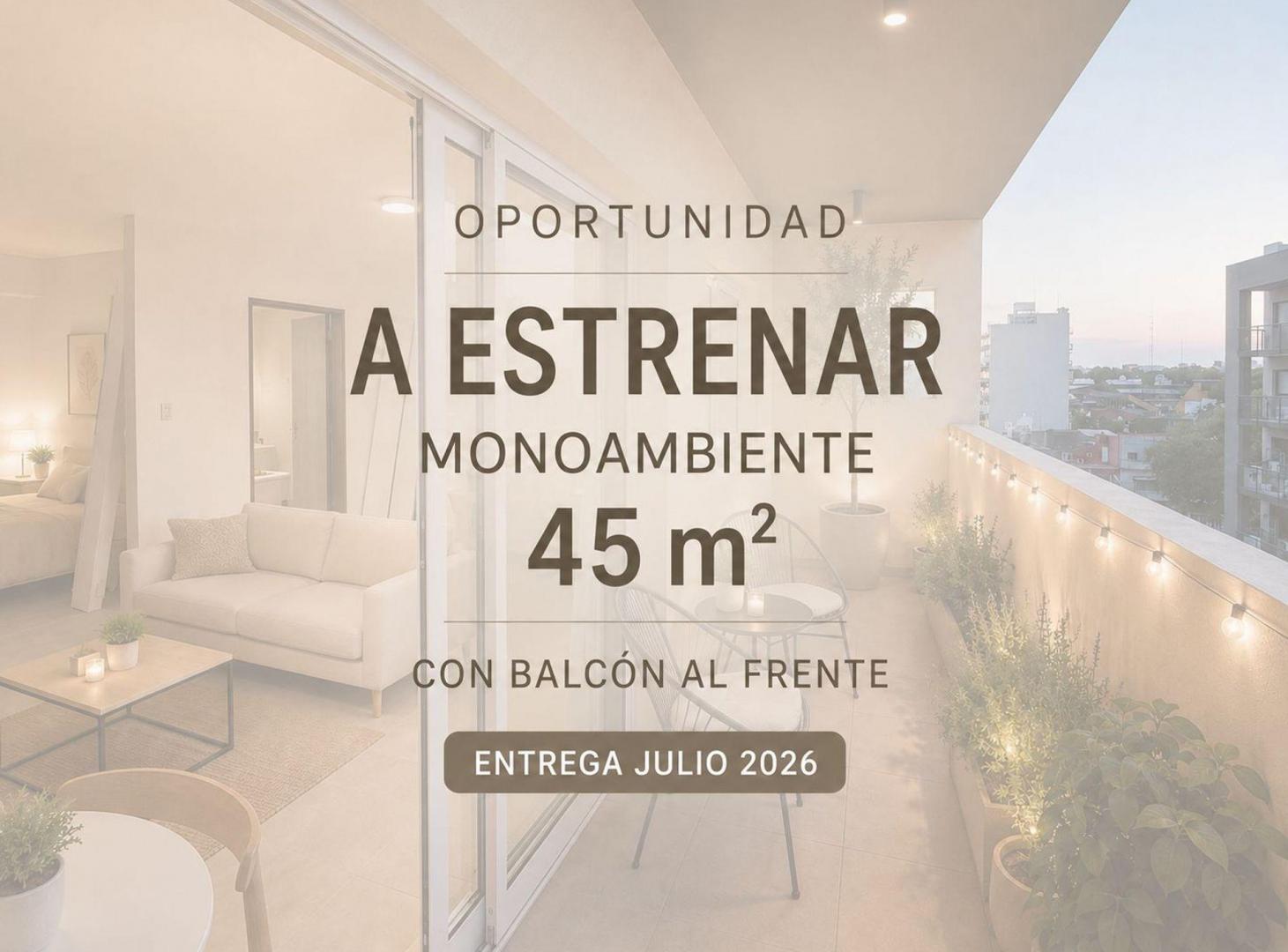 VENTA DEPARTAMENTO BALCON VILLA CRESPO