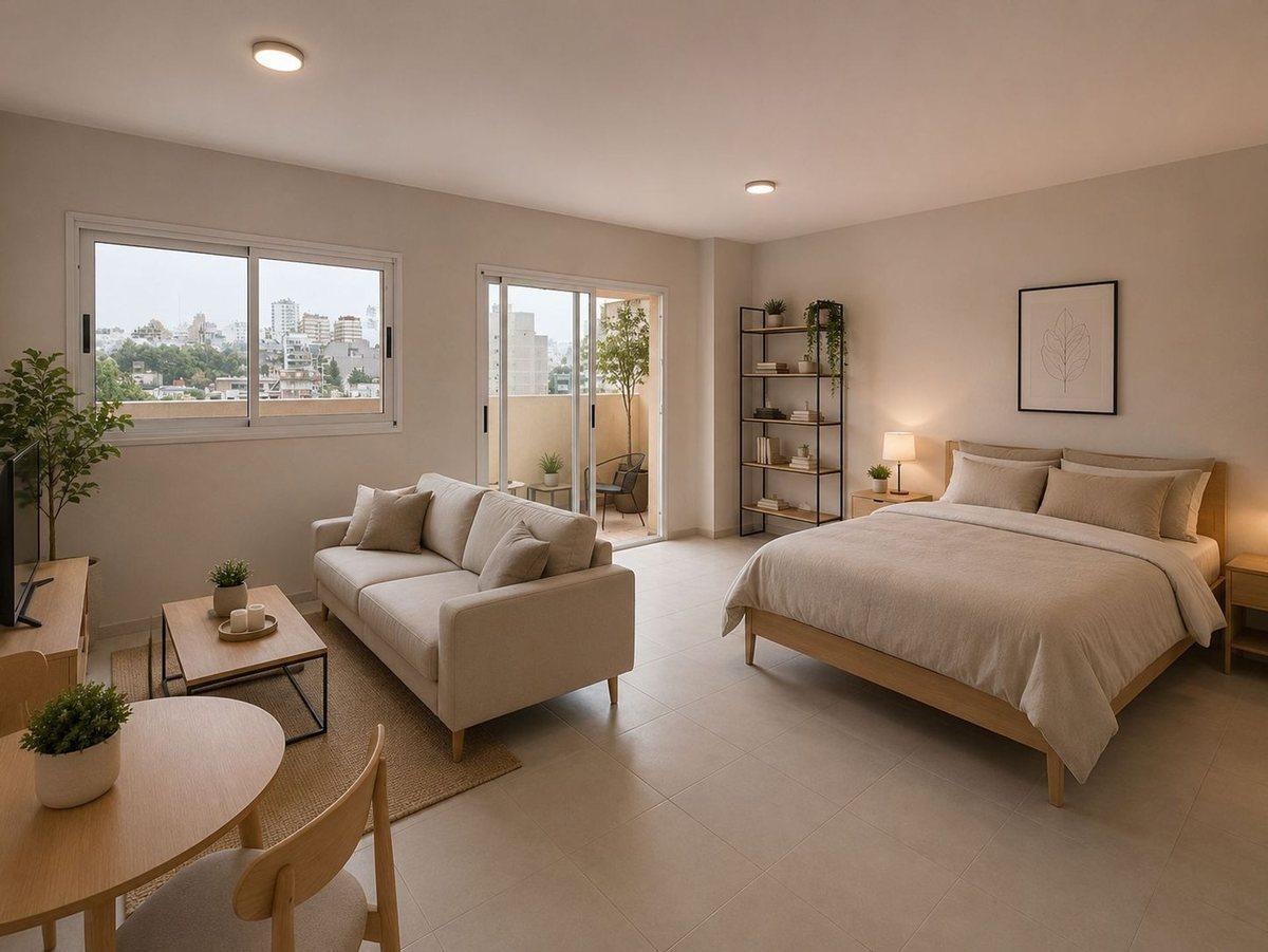 VENTA MONOAMBIENTE BALCON VILLA CRESPO A ESTRENAR