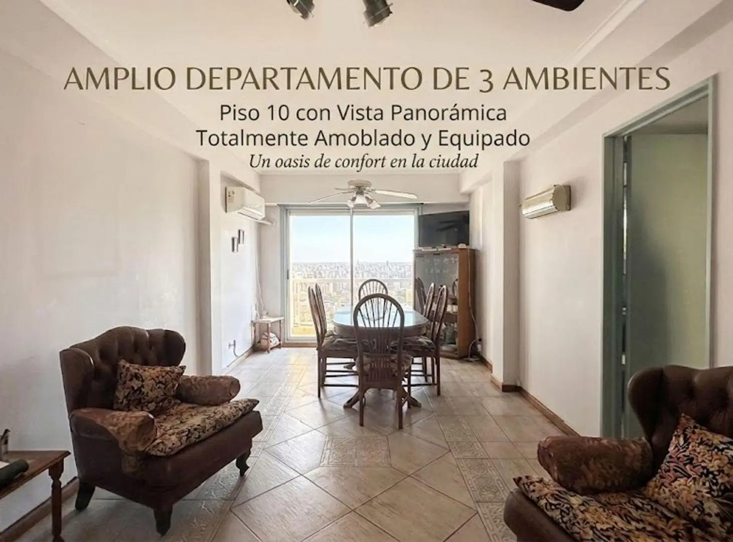 ALQUILER DEPTO 3 AMBIENTES AMOBLADO SAN CRISTOBAL 3