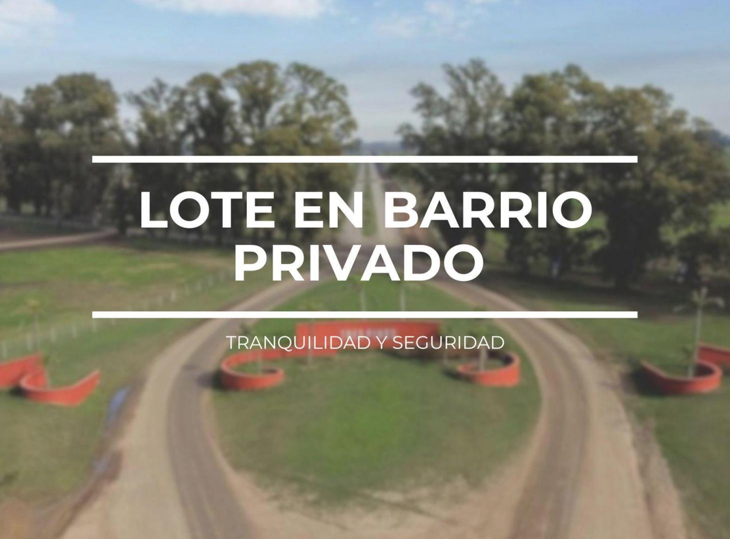 LOTE EN VENTA COUNTRY TRES PINOS DE 1289m2
