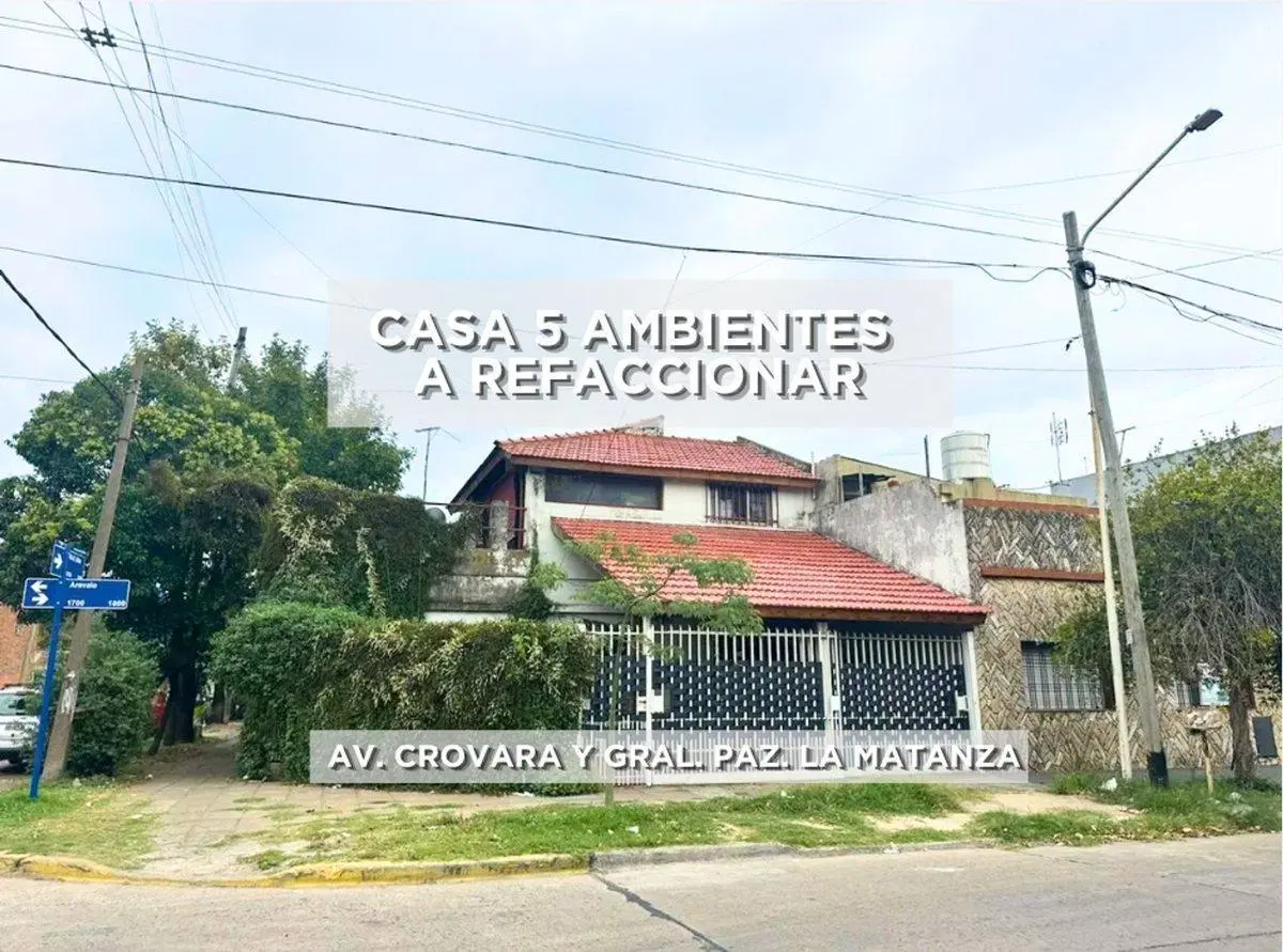 VENTA CASA 5 AMBIENTES LA MATANZA REFACCIONAR 2