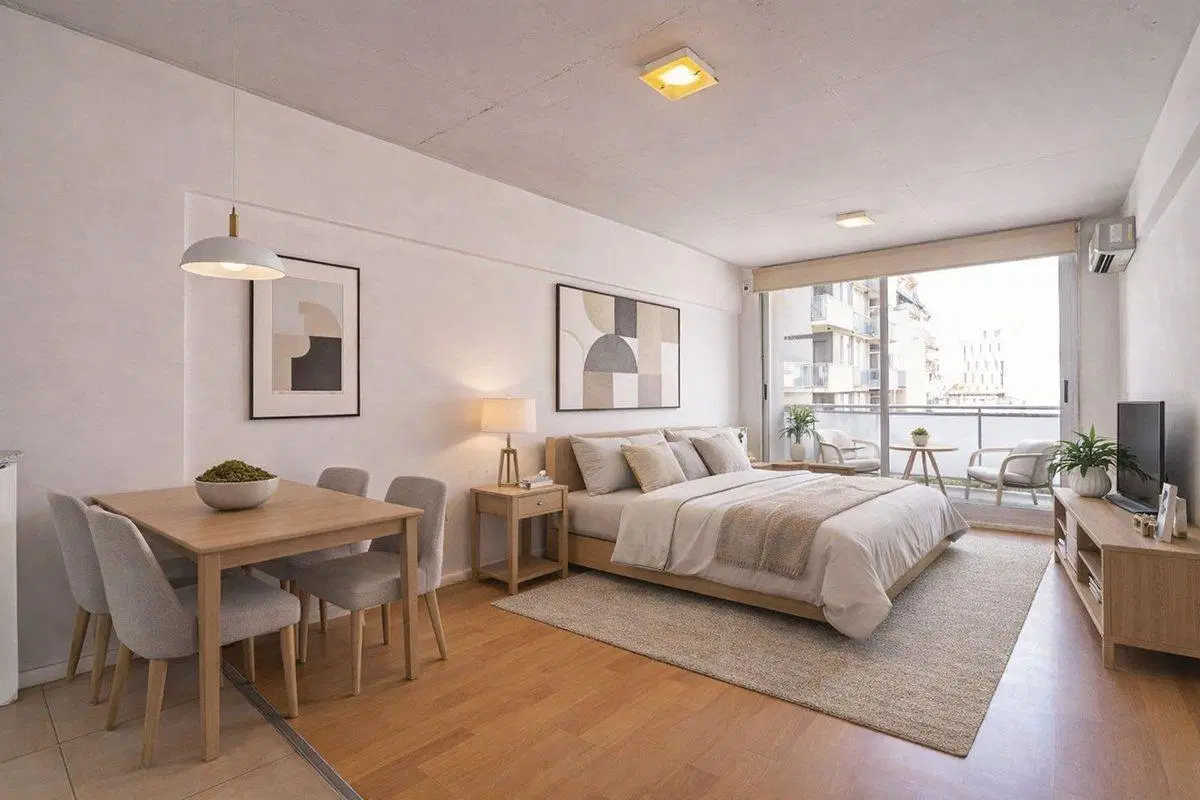 VENTA MONOAMBIENTE VILLA URQUIZA CON BALCÓN 4