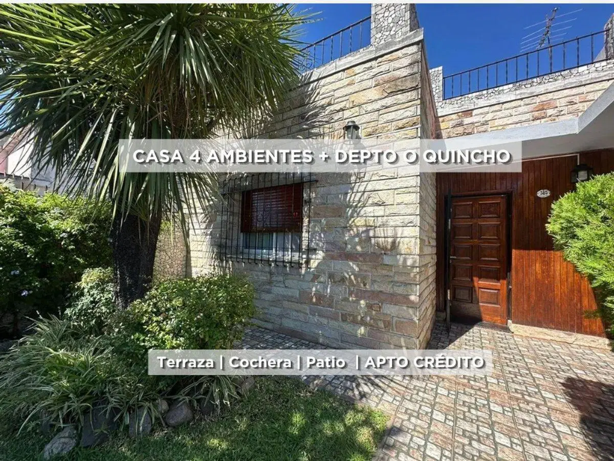 CASA 4 AMBIENTES MORON APTO CREDITO PATIO TERRAZA 2
