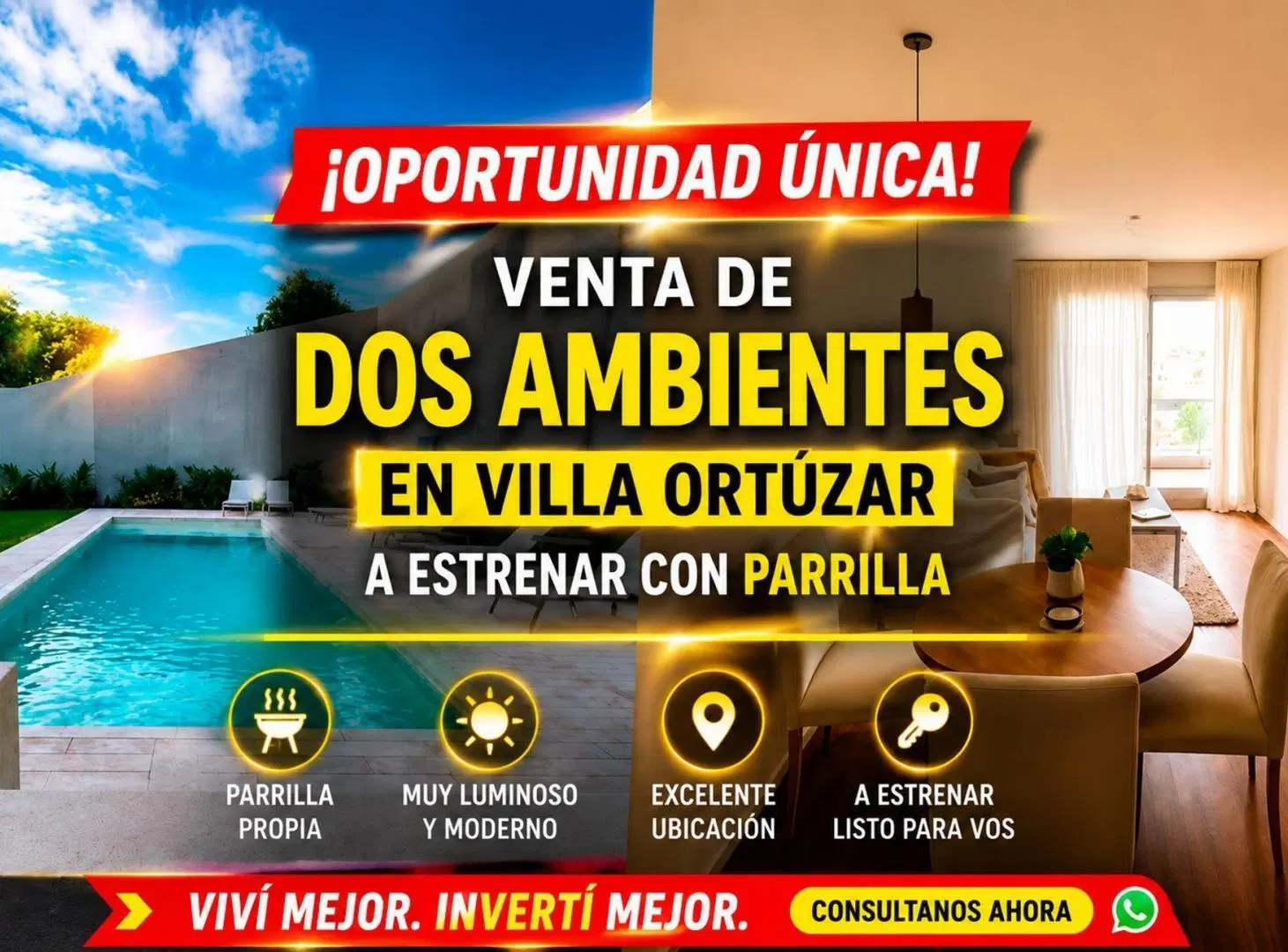 VENTA DEPARTAMENTO 2 AMBIENTES A ESTRENAR 4