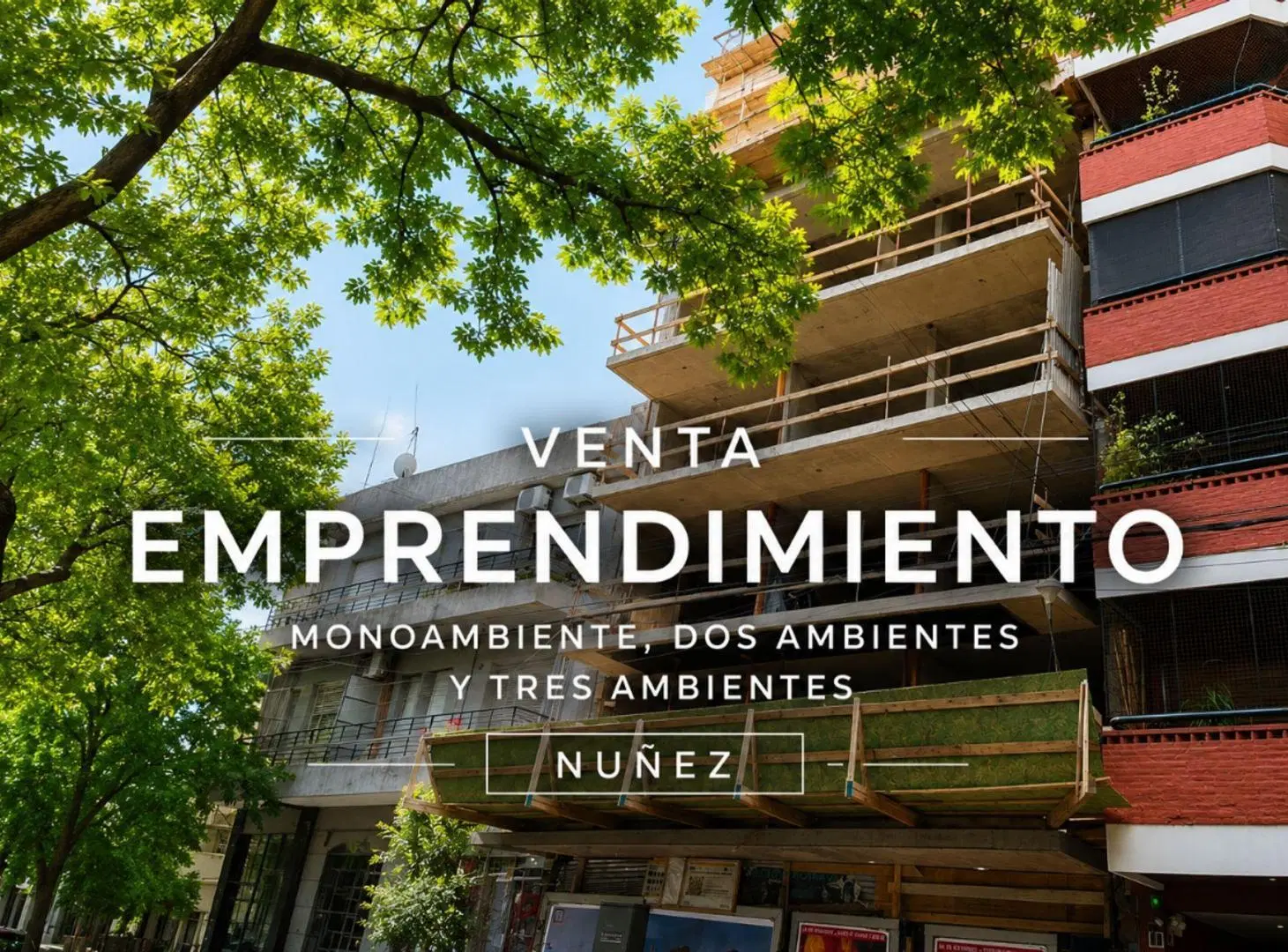 VENTA DEPARTAEMENTO ESTUDIO NUÑEZ POZO 2