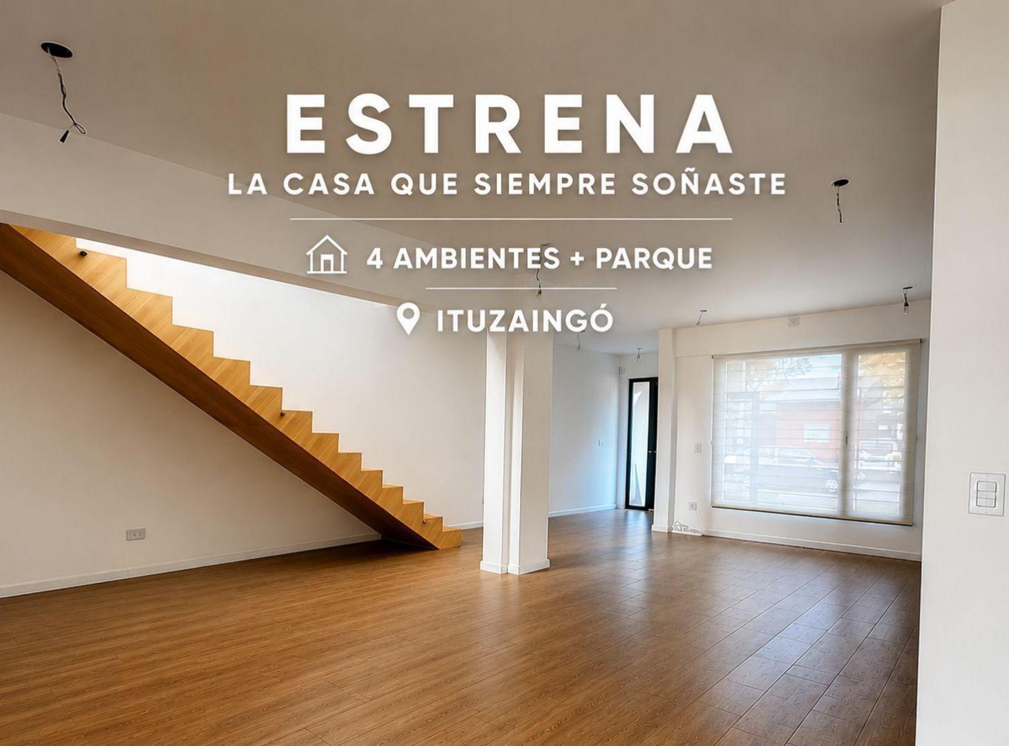 CASA 4 AMBIENTES VENTA ITUZAINGO NORTE RECICLADA