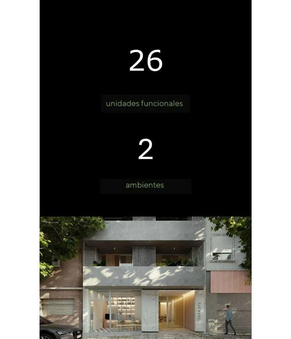 DEPARTAMENTO DOS AMBIENTES VILLA CRESPO ANTICIPO 8