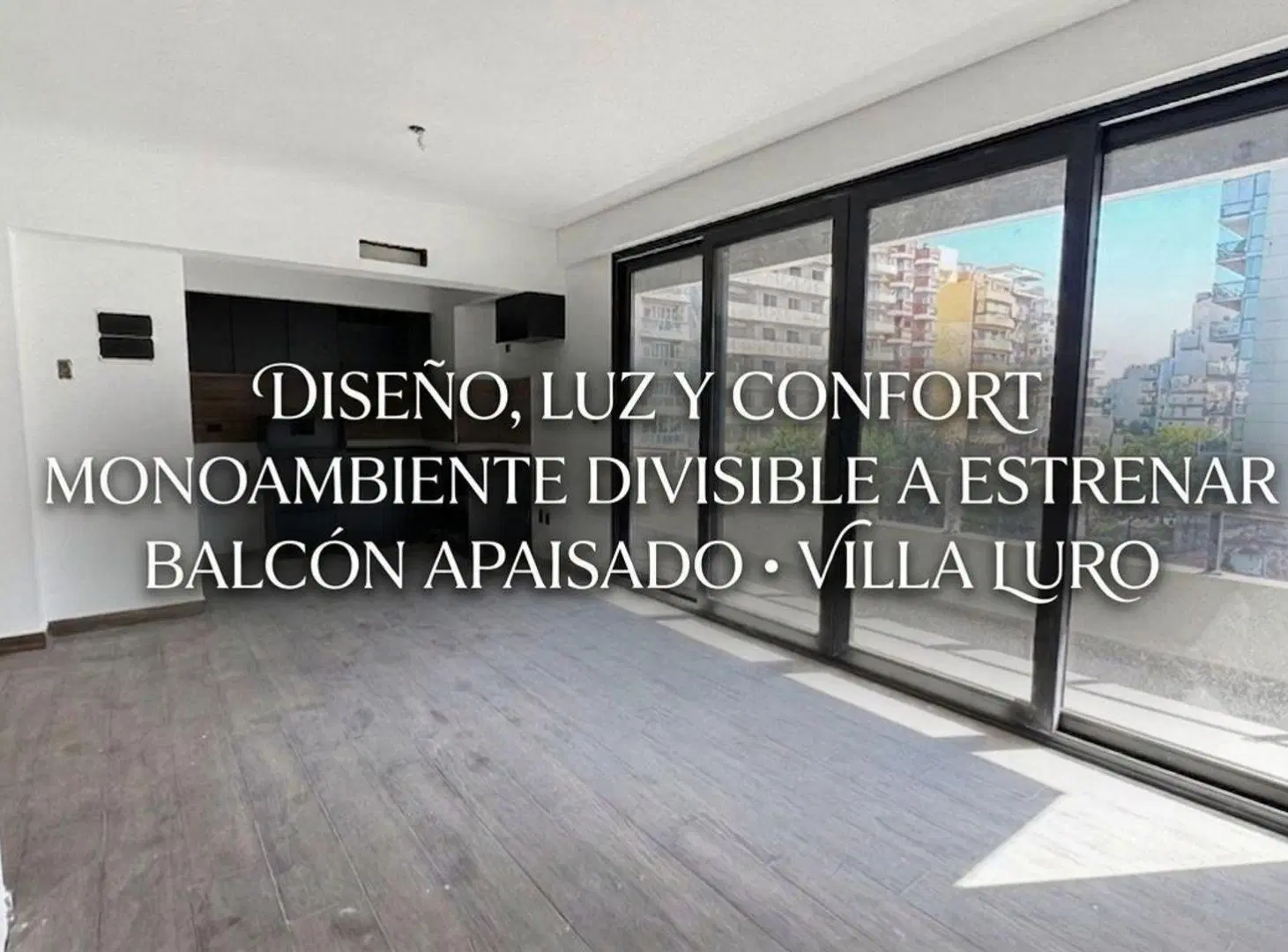 DEPARTAMENTO MONOAMBIENTE VENTA VILLA LURO BALCON 2