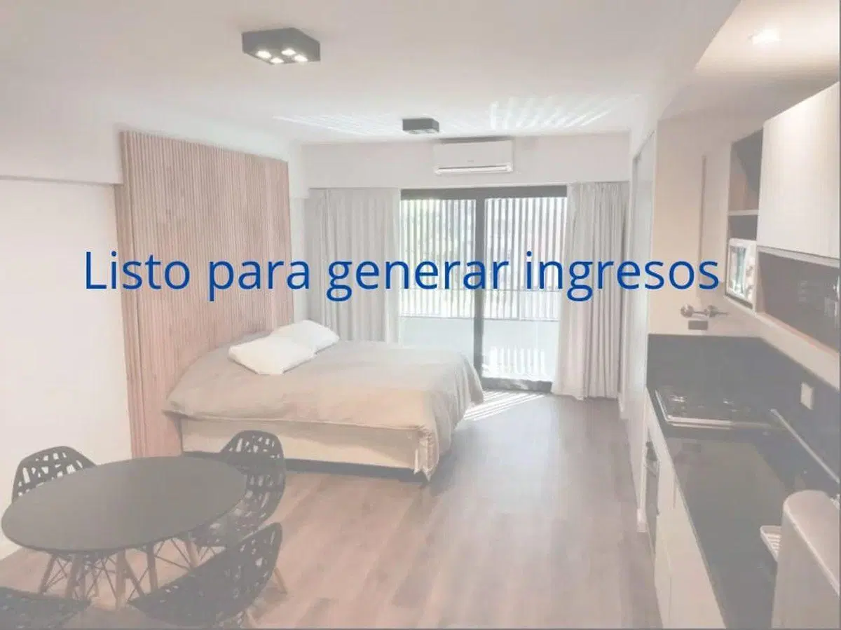 VENTA MONOAMBIENTE EN PALERMO BALCON 5
