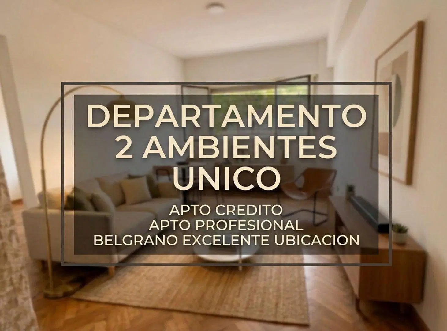 DEPARTAMENTO  APTO PROFESIONAL EXCELENTE UBICACION 2