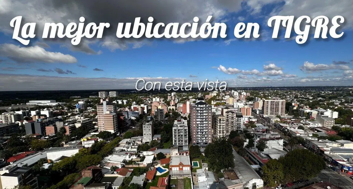 VENTA DEPARTAMENTO 2 AMBIENTES BALCON TIGRE CENTRO 2