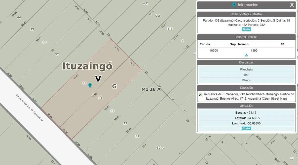LOTE DOBLE ITUZAINGO 1350 M2 - FINANCIACION PROPIA 3