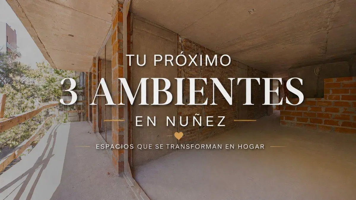 VENTA 3 AMBIENTES NUÑEZ A ESTRENAR FRENT LUMINOSO 4