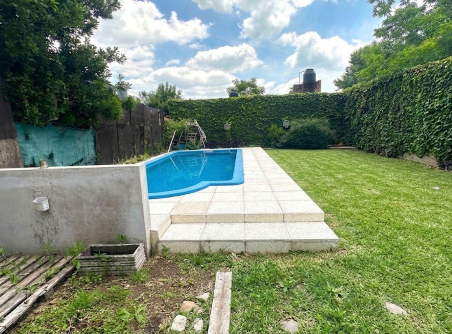 VENTA CASA A TERMINAR EN GENERAL RODRIGUEZ PILETA