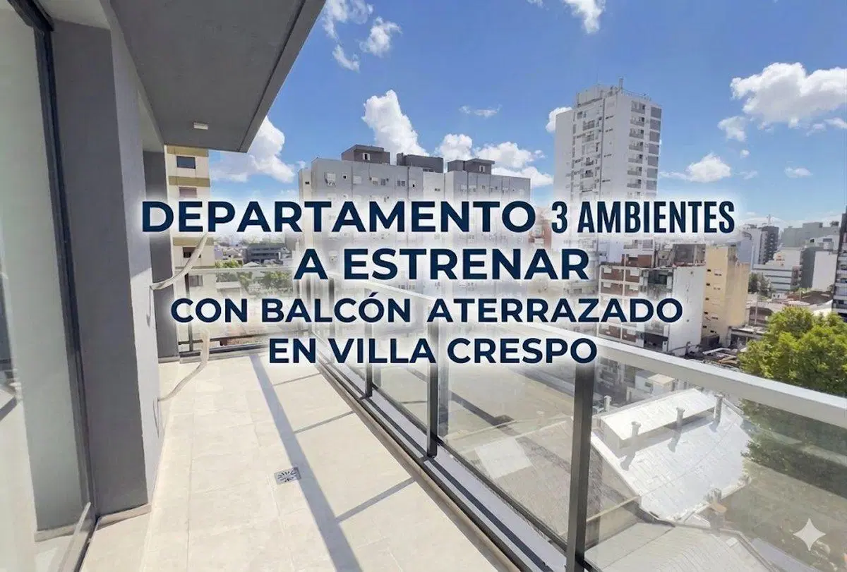 DEPARTAMENTO 3 AMBIENTE VENTA VILLA CRESPO COCHERA 2