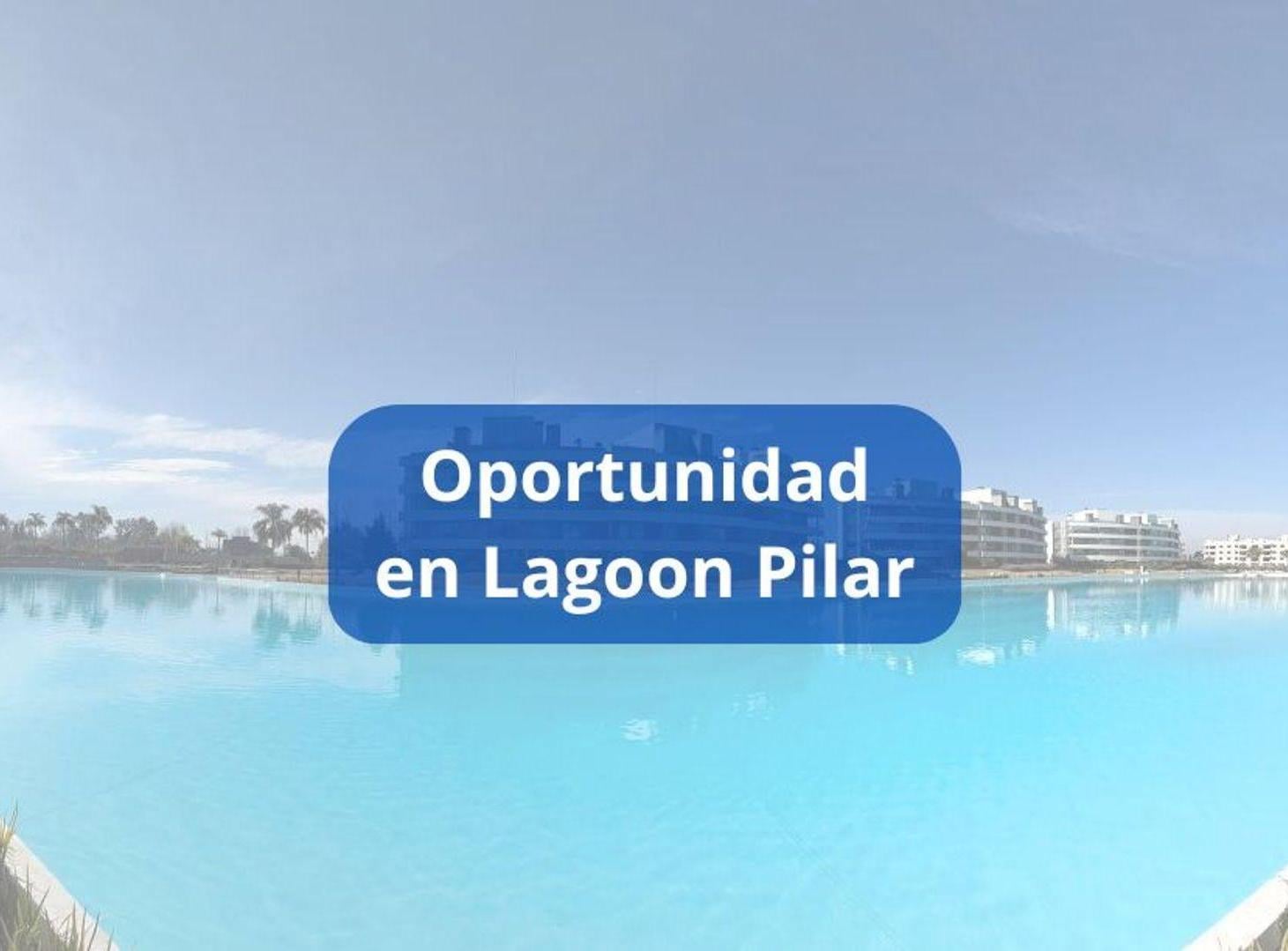 MONOAMBIENTE EN OPORTUNIDAD LAGOON PILAR AMENITIES