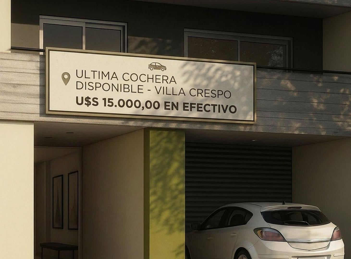 VENTA COCHERA VILLA CRESPO