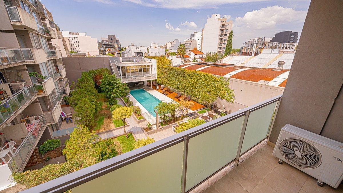 MONOAMBIENTE CON BALCÓN Y AMENITIES MAS COCHERA