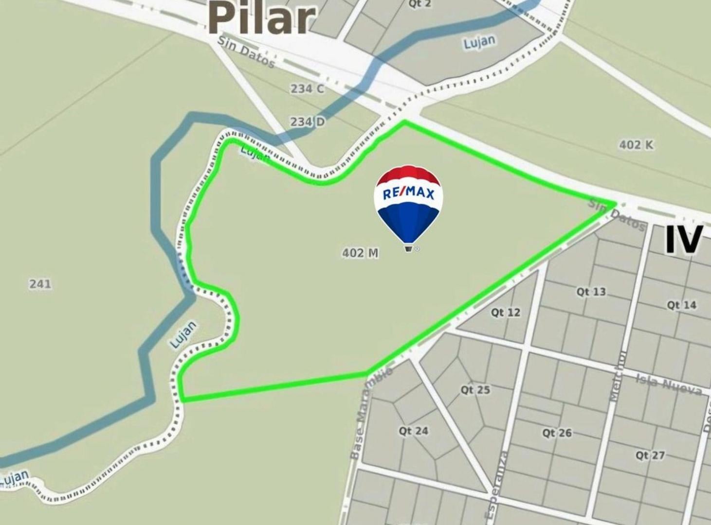 VENTA LOTE 26 HAS PILAR OPORTUNIDAD INVERSION