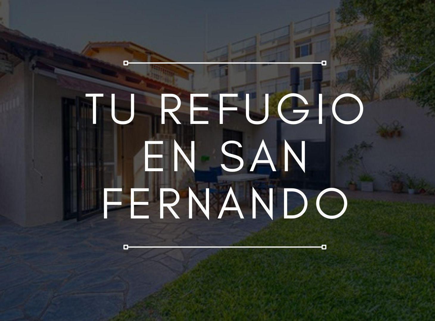 CASA SAN FERNANDO APTO CREDITO JARDIN PARRILLA