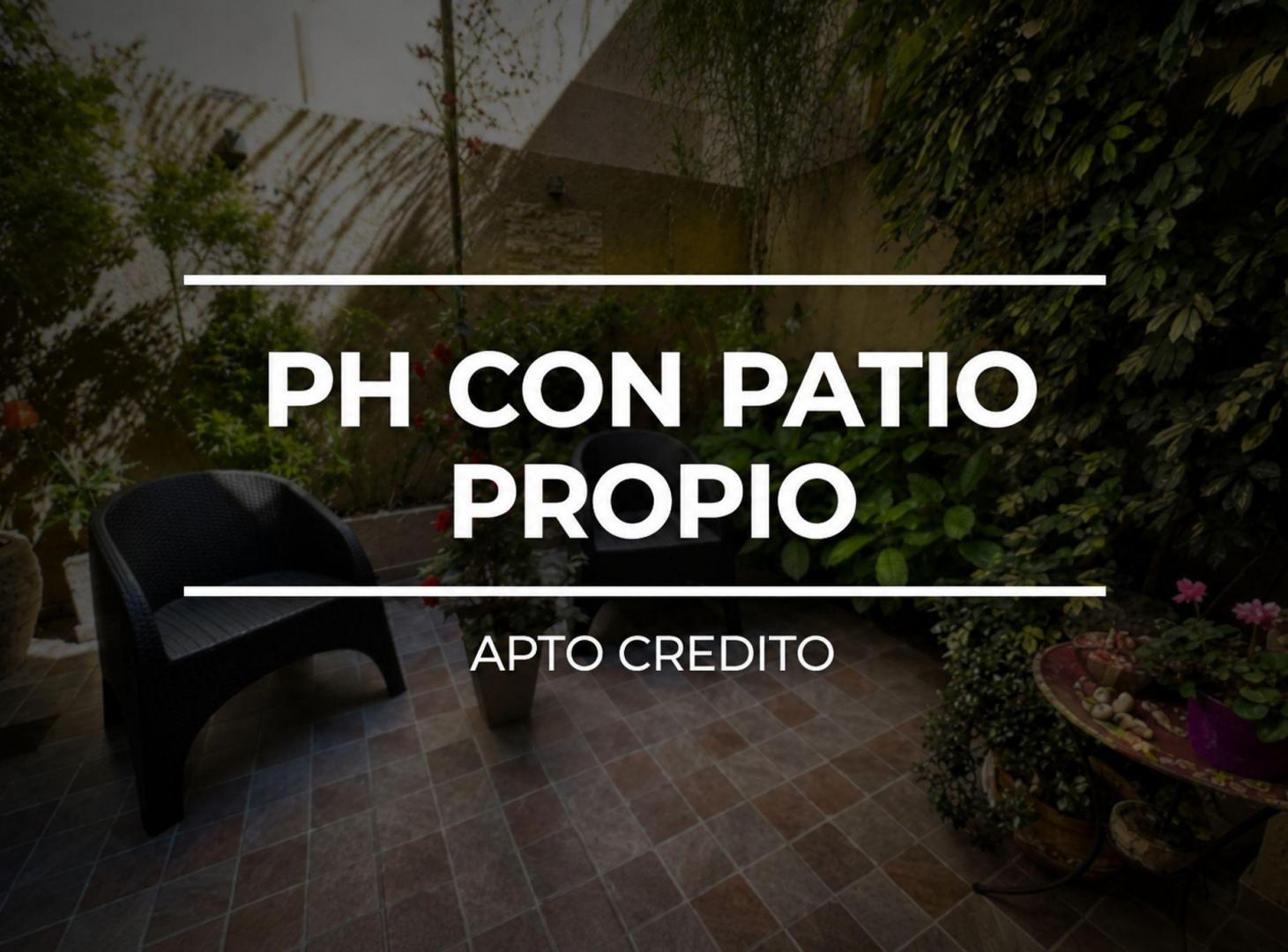 VENTA PH EN CIUDADELA 3 AMB CON PATIO APTO CREDITO